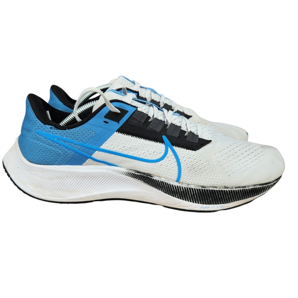 Nike Air Zoom Pegasus 38 Running Shoes Mens 13 Pure Platinum Photo Blue Sneakers